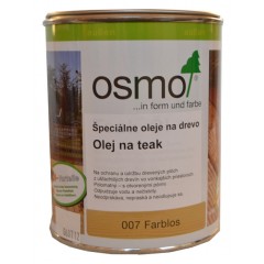 OSMO 007 terasový olej teak bezfarebný 2,5L