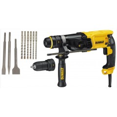 DEWALT D25144KP kladivo kombinované + skľúčovadlo + vrtáky