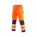 Nohavice CARDIF výstražné zimné oranžové