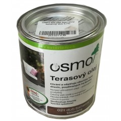 OSMO 021 terasový olej dub bahenný 0,75l