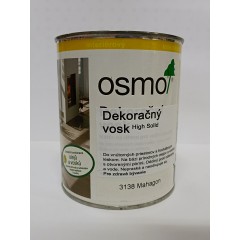 OSMO 3138 vosk dekoračný transp. mahagon 0,75l