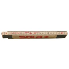 SOLA H 2,4/12 drevený skládací meter 2,4m x 12mm 53010801