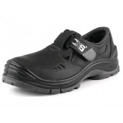 Pracovná obuv sandál COPPER O1 čierna v.42