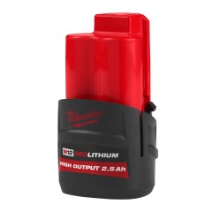 MILWAUKEE M12 HB2,5 akumulátor HIGH OUTPUT 12 V, 2,5 Ah