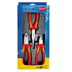 KNIPEX 00 20 12   3-dielna sada klieští do 1000V