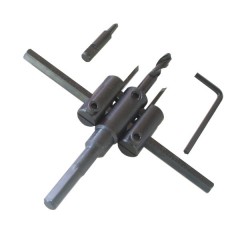 Extol Craft nastaviteľný vykružovací vrták pr.30-120mm