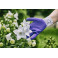 GEBOL Flower Lila záhradnícke rukavice fialové veľ.7/M