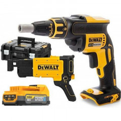 DEWALT DCF620E1K aku skrutkovač na sádrokartón 18V XR POWERSTACK 1x1,7Ah