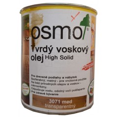 OSMO 3071 olej voskový tvrdý medový 2,5l