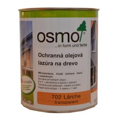 OSMO 702 ochranná olejová lazúra červený smrek 0,75l