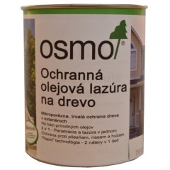 OSMO 900 ochranná olejová lazúra biela 0,75l